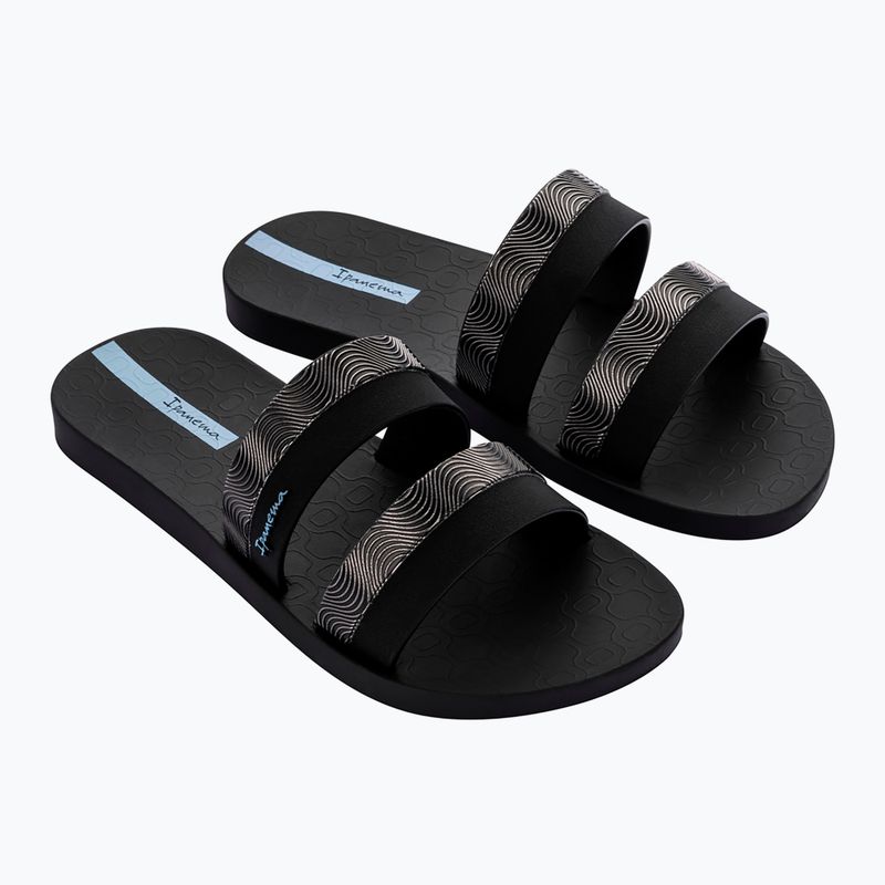 Infradito Ipanema Mesh Slide donna nero/blu