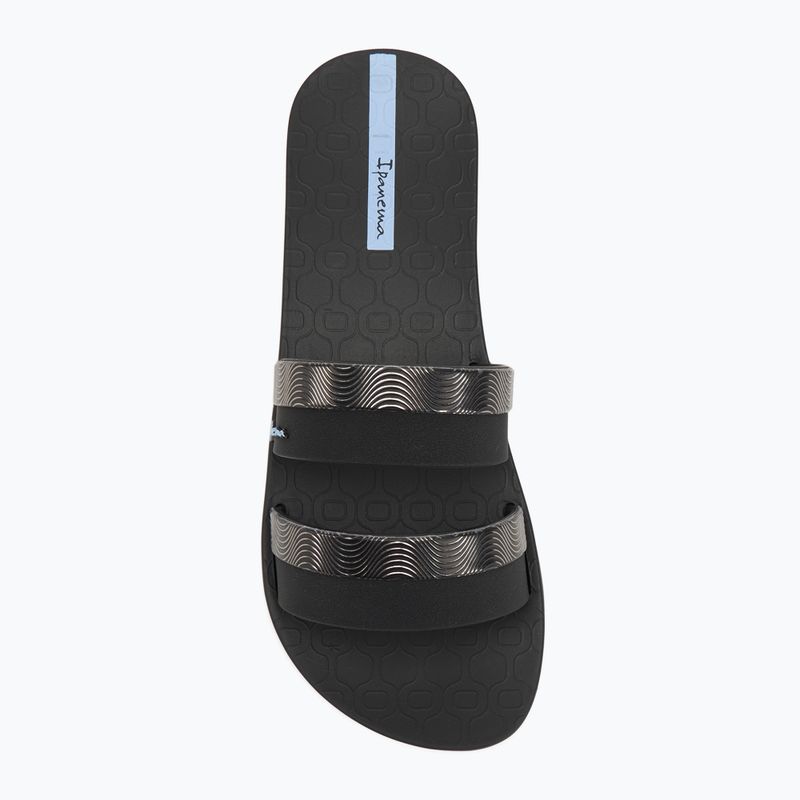 Infradito Ipanema Mesh Slide donna nero/blu 5
