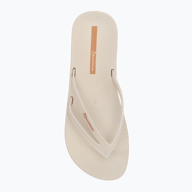 Infradito Ipanema donna Bossa Soft V beige/beige chiaro 5