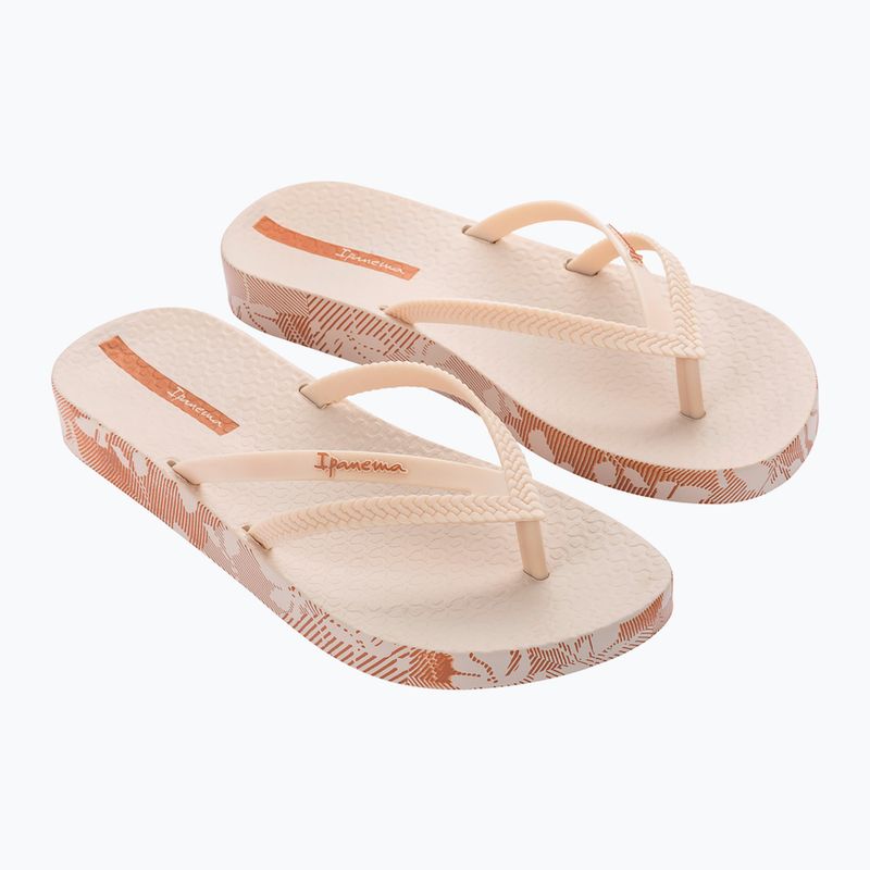Infradito Ipanema donna Bossa Soft V beige/beige chiaro