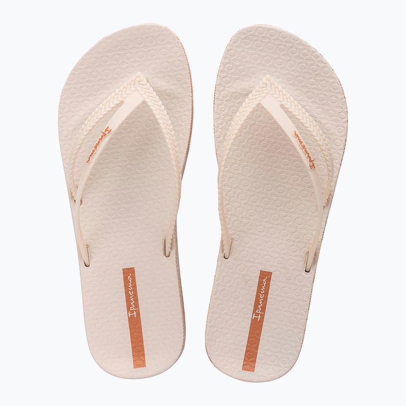 Infradito Ipanema donna Bossa Soft V beige/beige chiaro 2