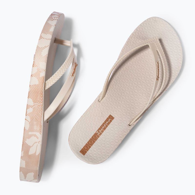 Infradito Ipanema donna Bossa Soft V beige/beige chiaro 3