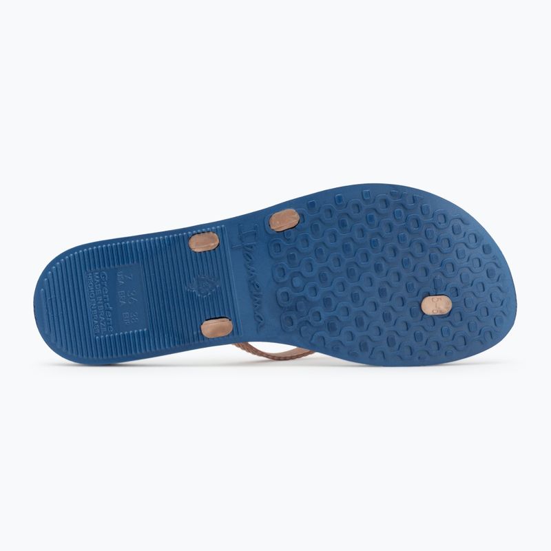 Infradito da donna Ipanema Bossa blu/rosa metallizzato 4