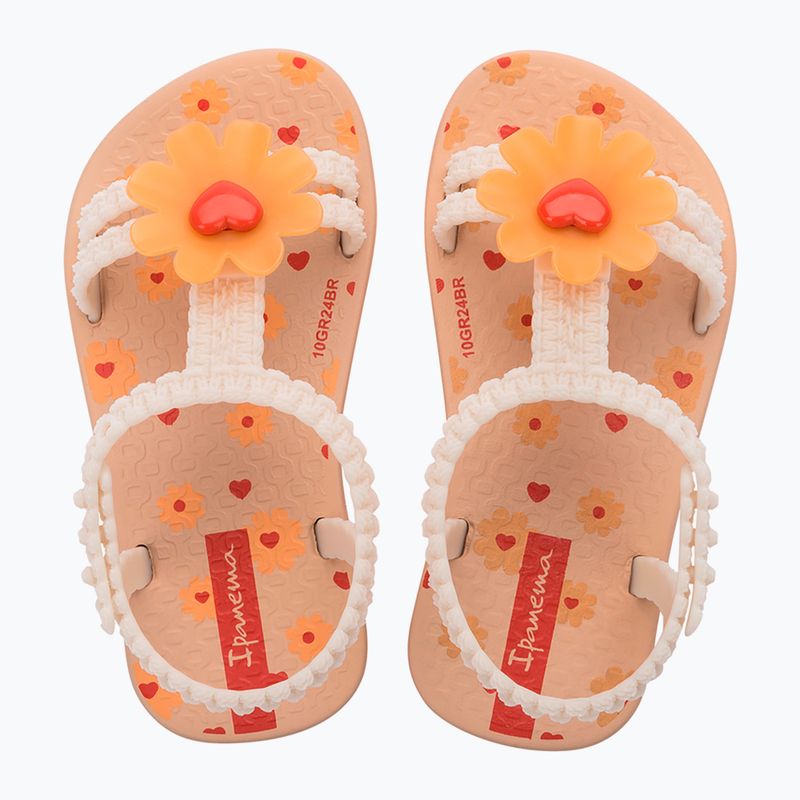 Sandali Ipanema Daisy Baby beige/beige/arancio 2