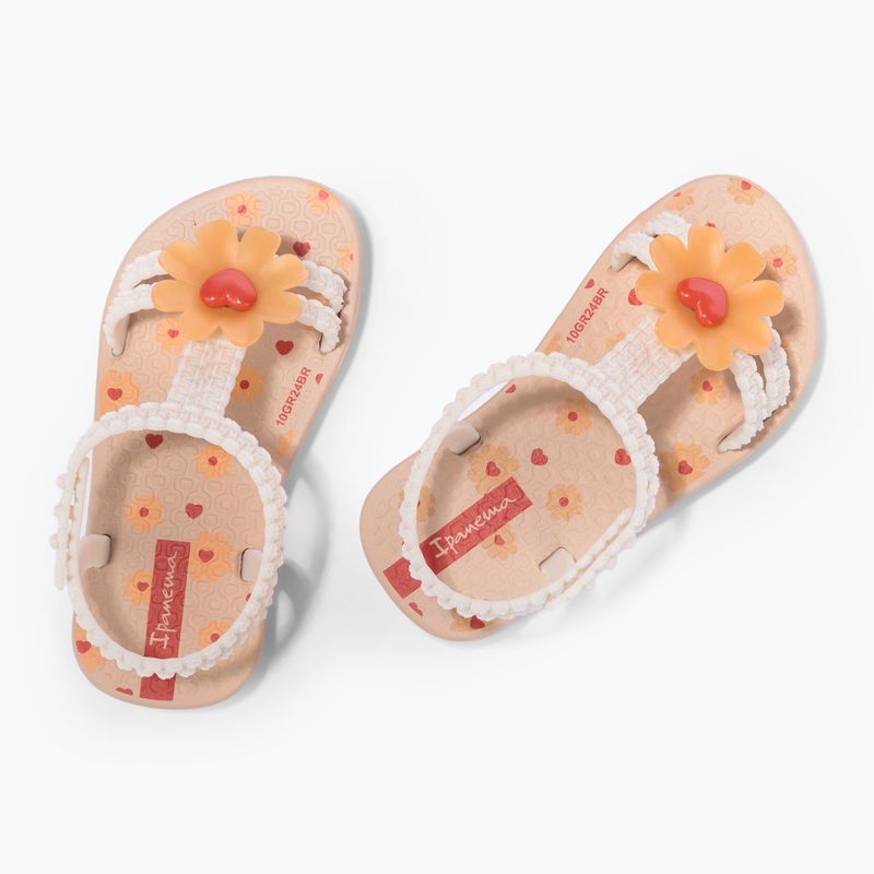 Sandali Ipanema Daisy Baby beige/beige/arancio 3