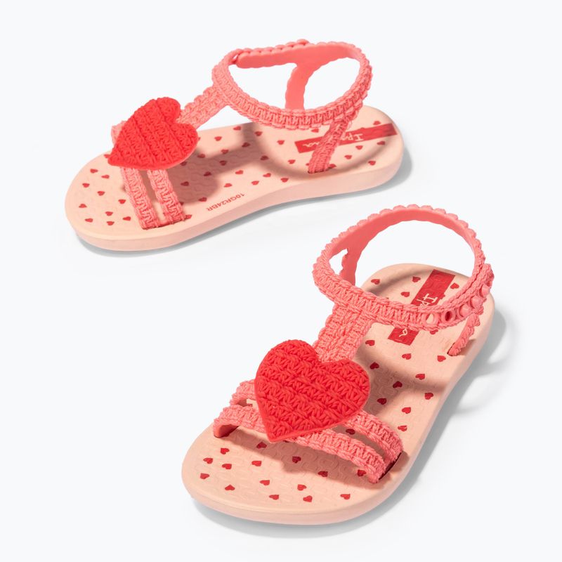 Sandali per bambini Ipanema My First Baby beige/rosa/rosso 3