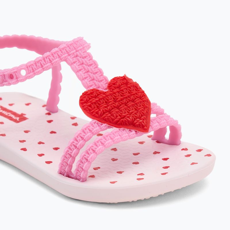 Sandali Ipanema My First Baby rosa/rosa/rosso 7