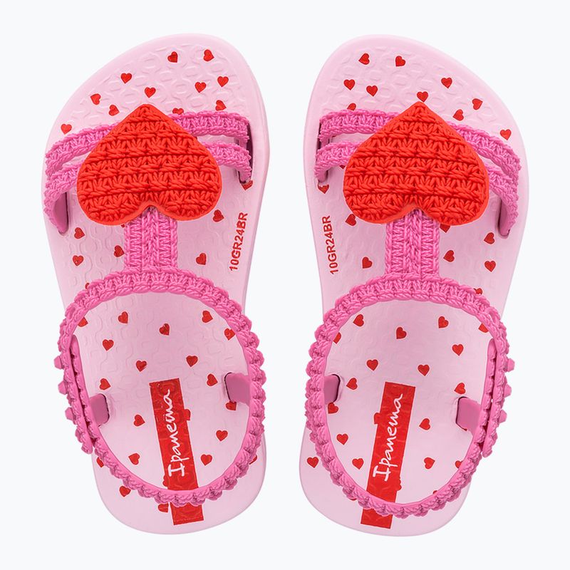 Sandali Ipanema My First Baby rosa/rosa/rosso 2
