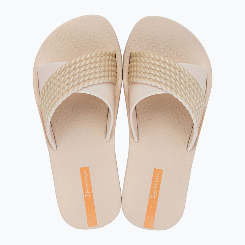 Infradito Ipanema Street Kids beige/beige/arancio 2
