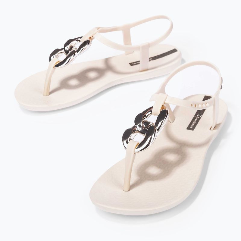 Sandali Ipanema Class Connect donna beige/beige/bianco oro 3