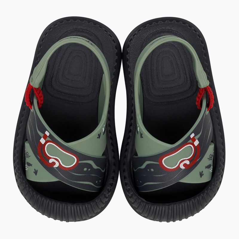 Sandali Ipanema Fun Sea Baby grigio/verde 2