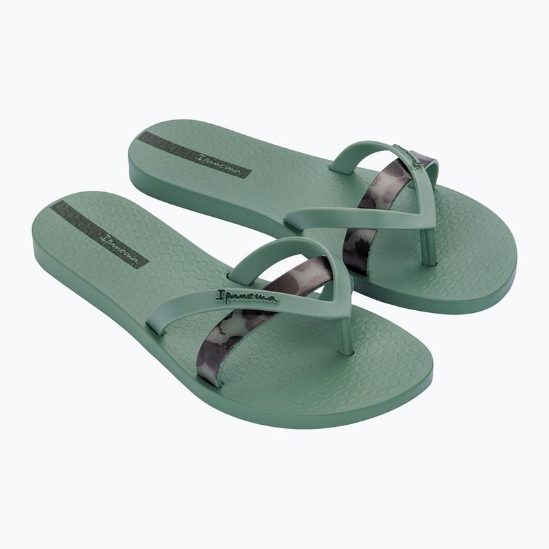 Infradito Ipanema Kirei Chic verde da donna