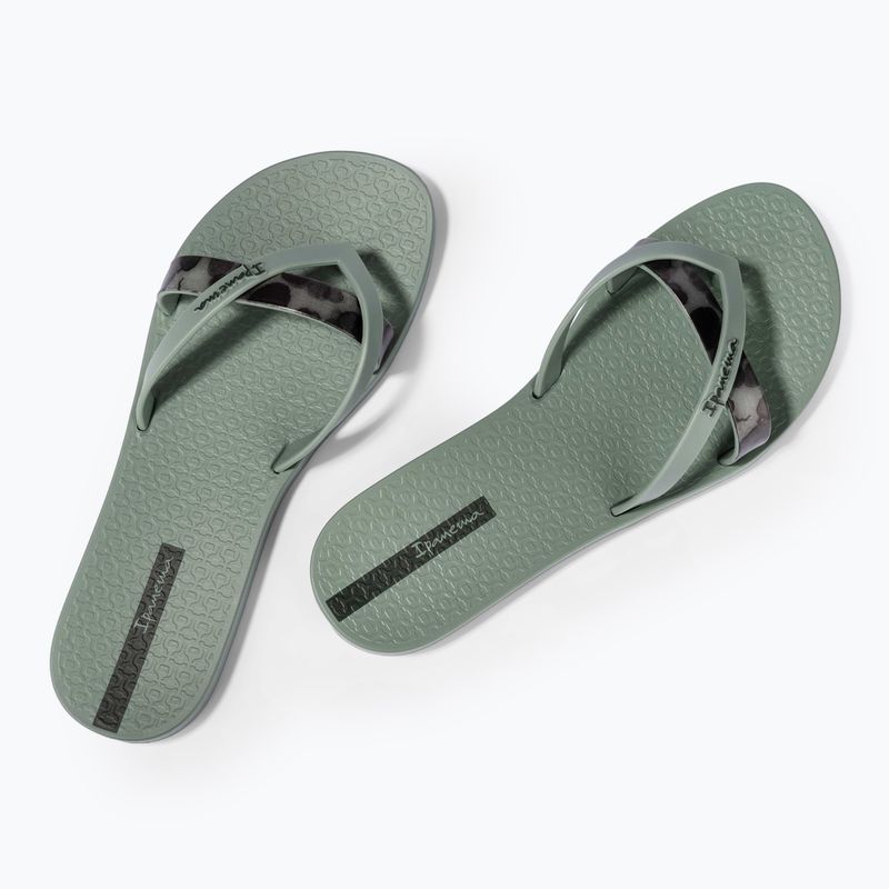Infradito Ipanema Kirei Chic verde da donna 3