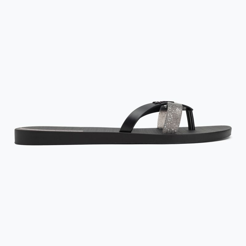 Infradito Ipanema Kirei Chic nero/glitter/viola da donna 2