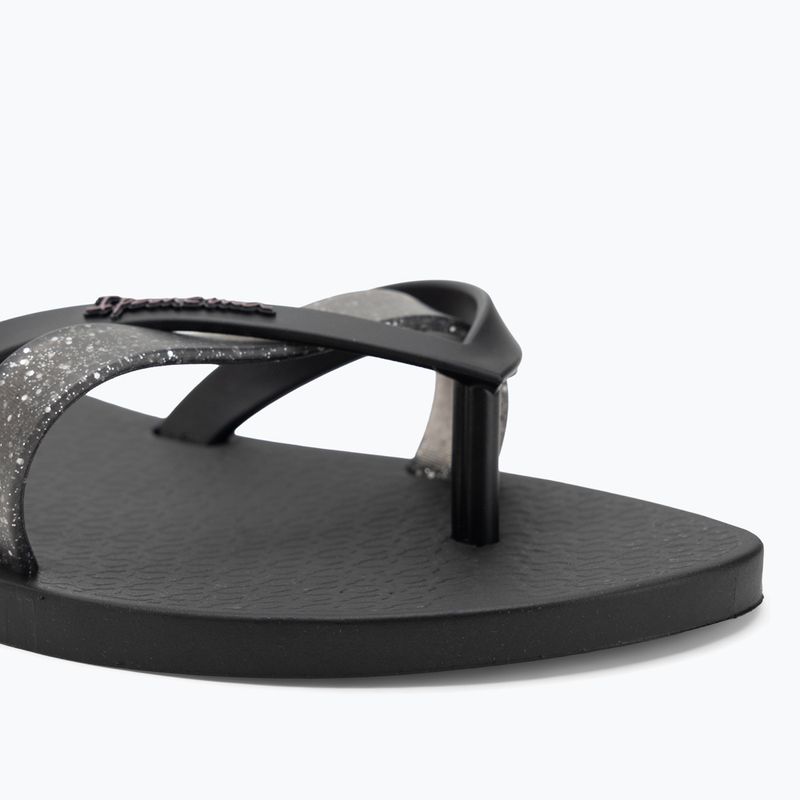 Infradito Ipanema Kirei Chic nero/glitter/viola da donna 7