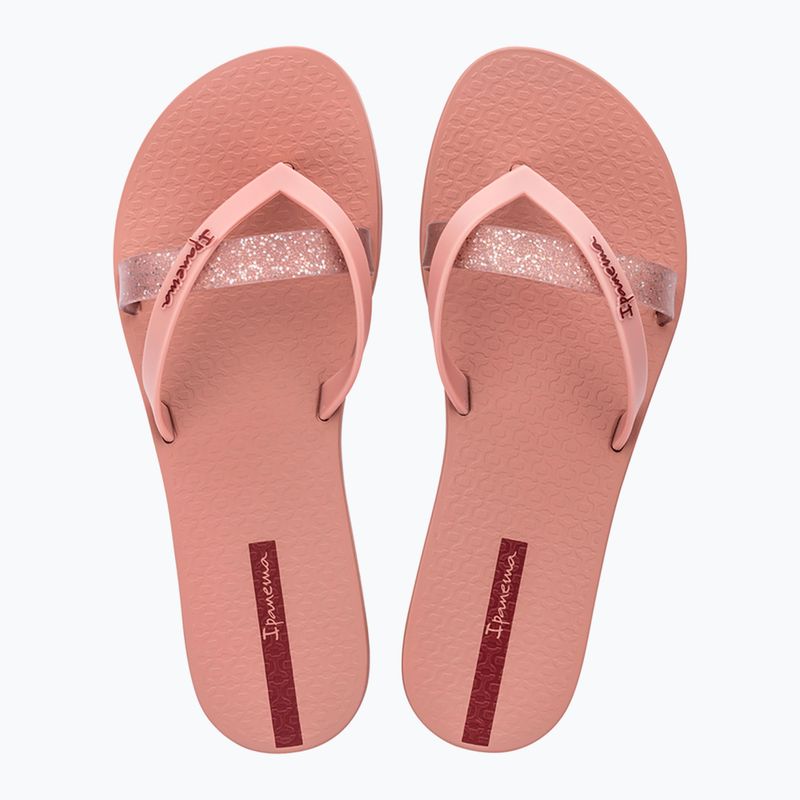 Infradito da donna Ipanema Kirei Chic rosa/glitter/rosso 2