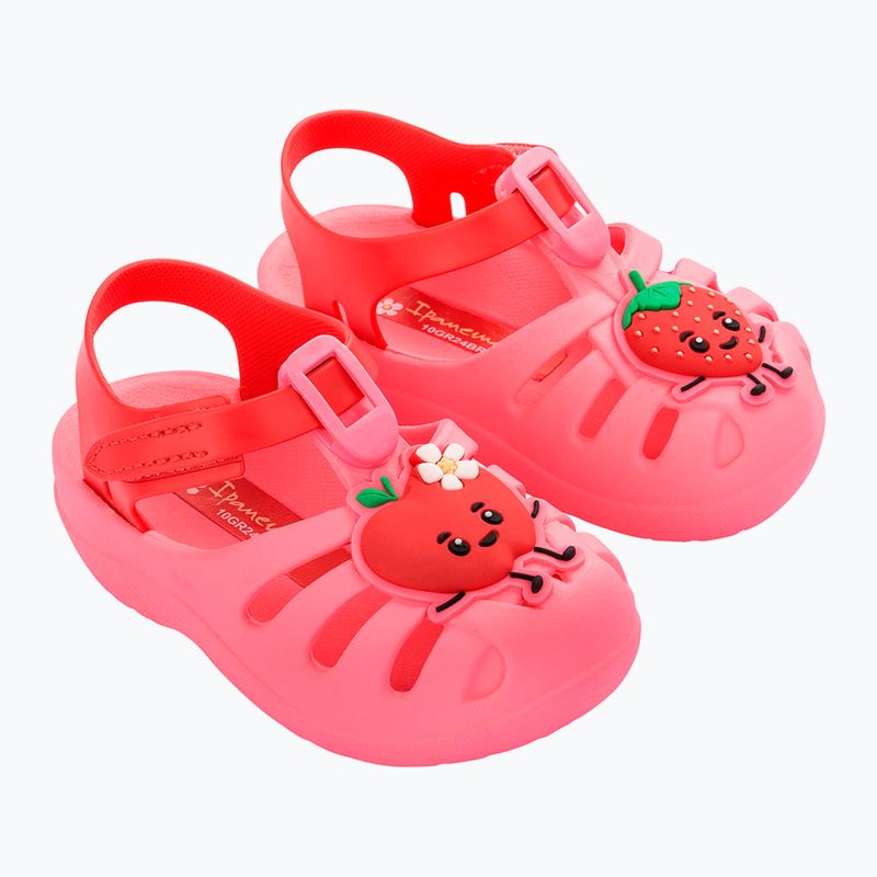 Sandali Ipanema Summer XIV Baby rosa scuro/rosso