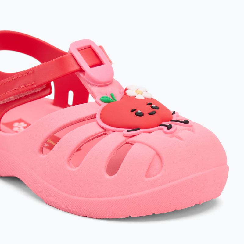 Sandali Ipanema Summer XIV Baby rosa scuro/rosso 7