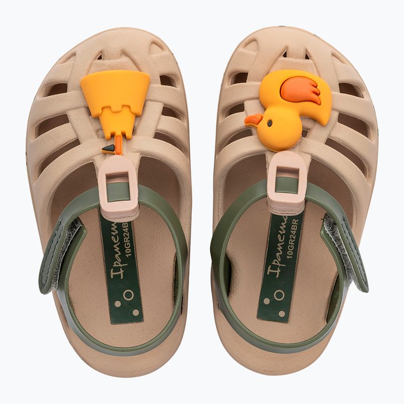 Sandali Ipanema Summer XV Baby beige chiaro/verde/giallo 2