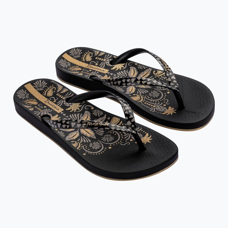 Ipanema Anat Nature VIII infradito da donna nero/nero/oro