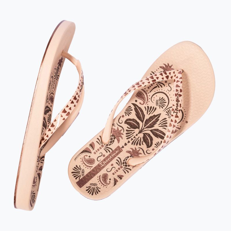 Infradito Ipanema Anat Nature VIII beige/beige/marrone da donna 3