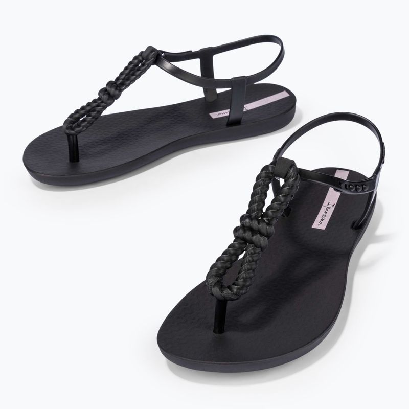Sandali Ipanema Class Infinity nero/nero/lilla da donna 3