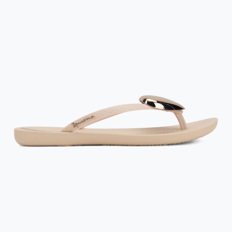 Infradito da donna Ipanema Maxi Fashion beige/gold 2