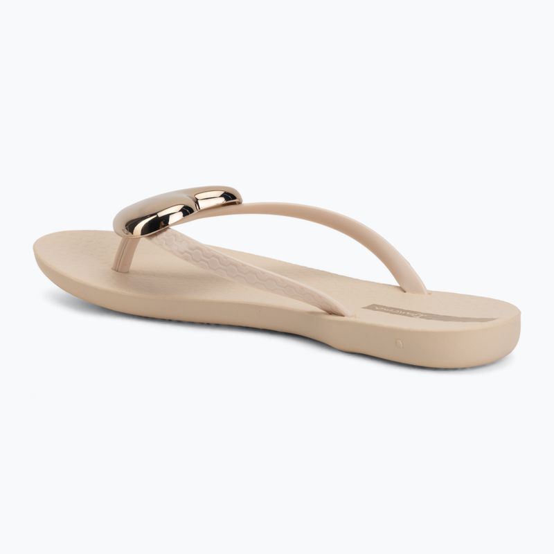 Infradito da donna Ipanema Maxi Fashion beige/gold 3