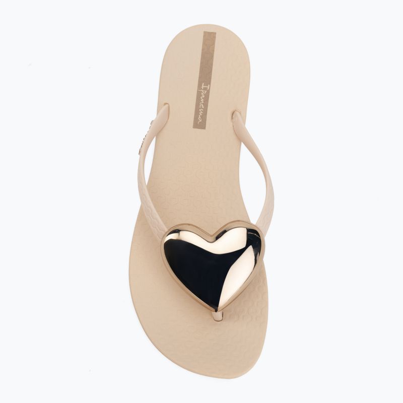 Infradito da donna Ipanema Maxi Fashion beige/gold 5