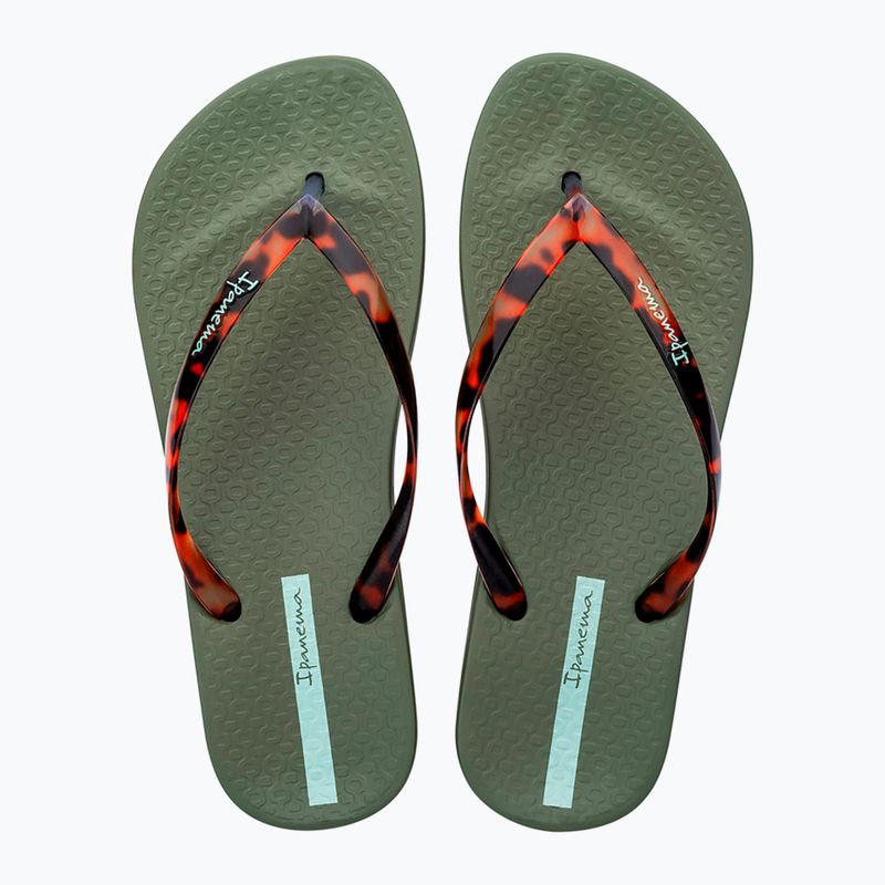 Infradito da donna Ipanema Anat Connect II verde/chiaro 2