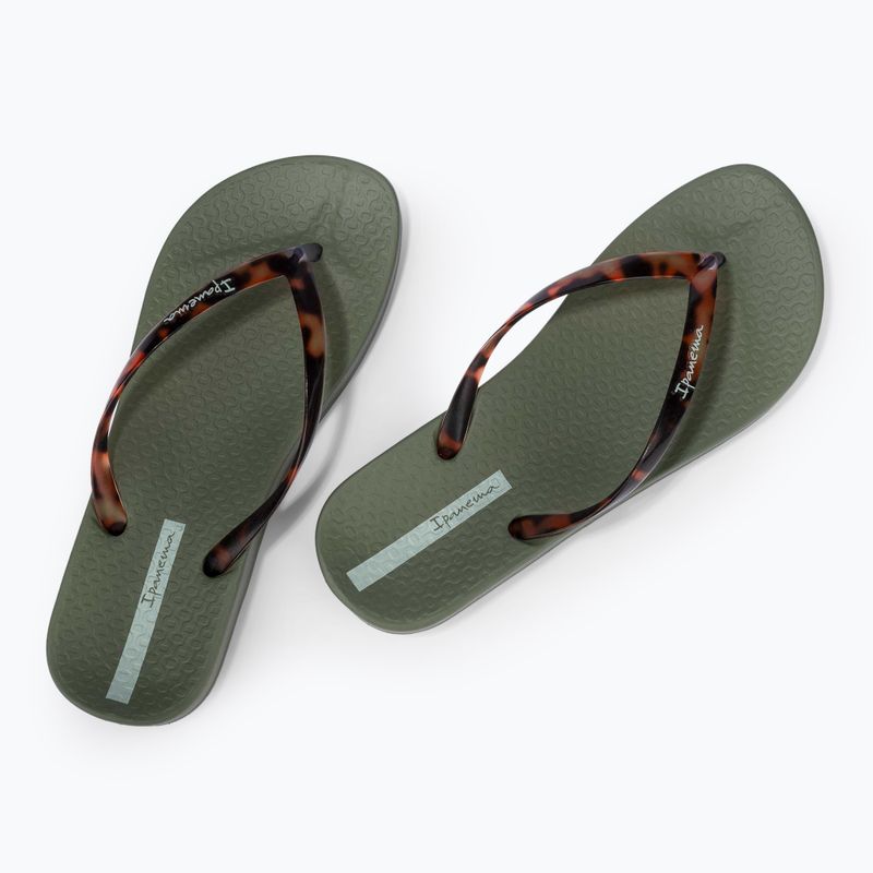 Infradito da donna Ipanema Anat Connect II verde/chiaro 3