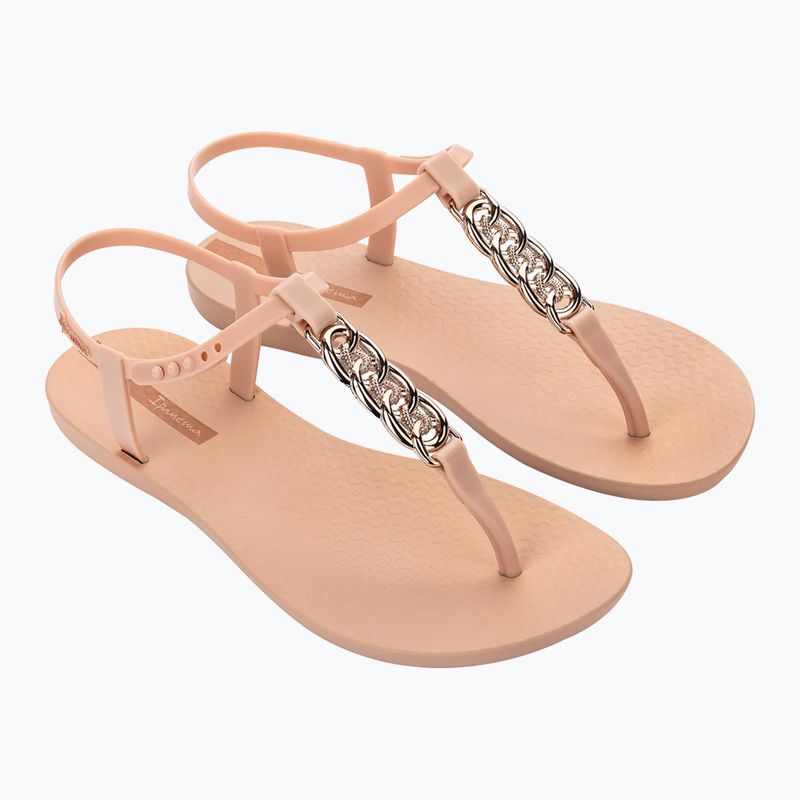 Sandali Ipanema Class Chain da donna beige/oro 8