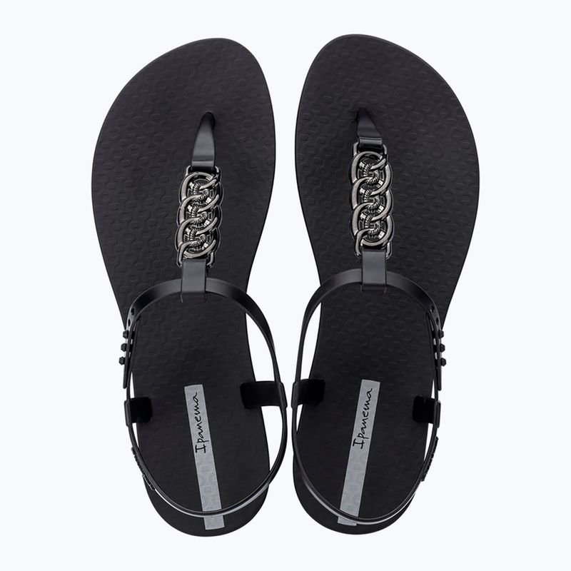 Sandali Ipanema Class Chain donna nero/grigio scuro 9