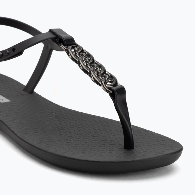 Sandali Ipanema Class Chain donna nero/grigio scuro 7