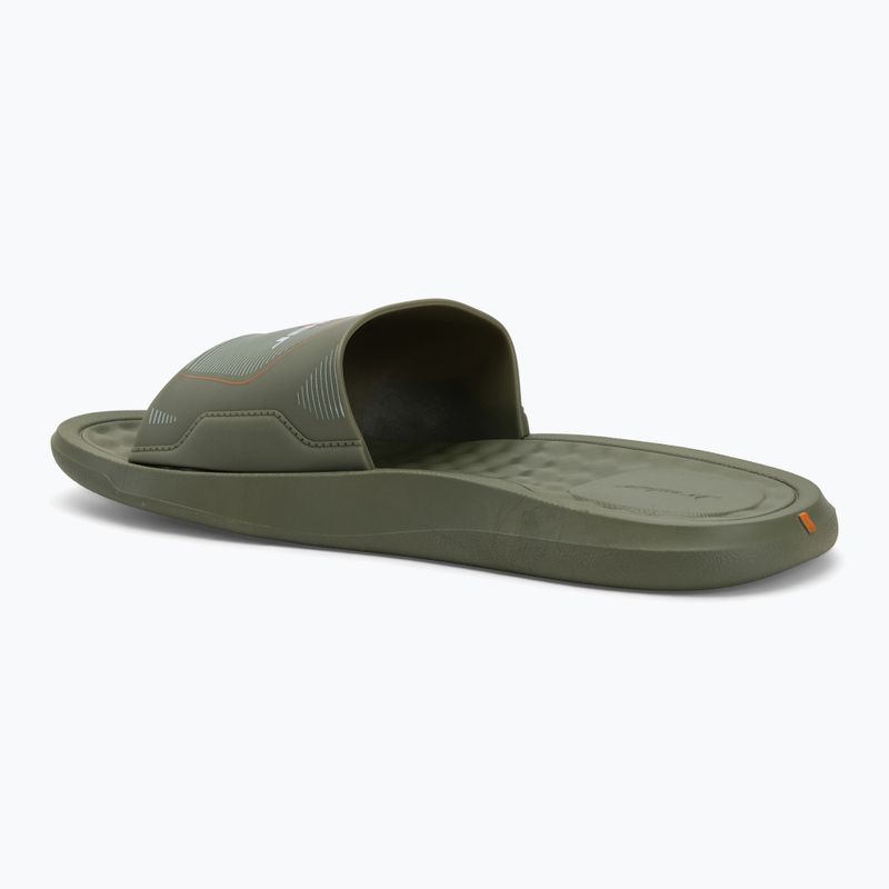 RIDER Step Slide verde/verde/bianco infradito da uomo 3