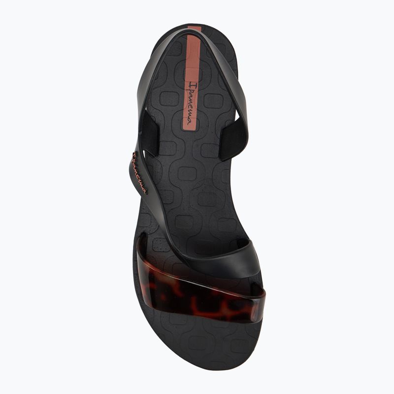 Sandali Ipanema Vibe nero/tartaruga/rosa da donna 4