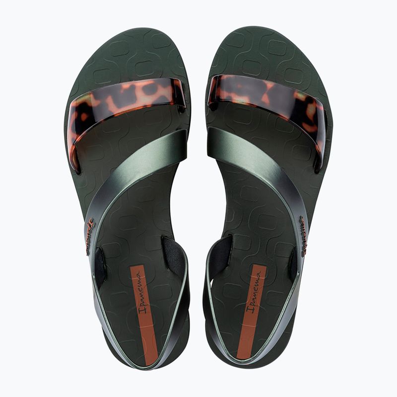 Sandali Ipanema Vibe donna verde/tartaruga/marrone 2
