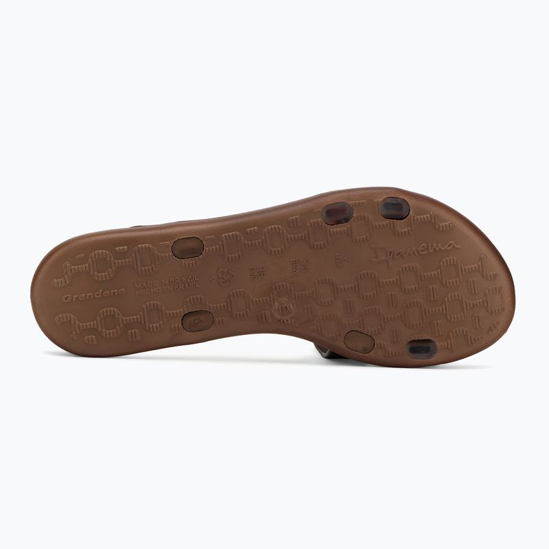 Sandali Ipanema Vibe marrone/tartaruga/arancione da donna 4