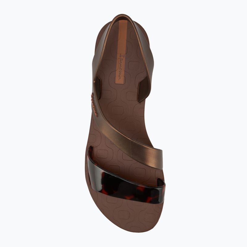 Sandali Ipanema Vibe marrone/tartaruga/arancione da donna 5