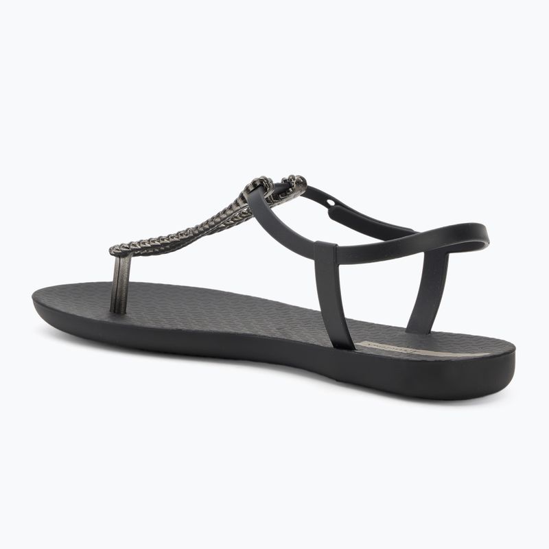 Sandali Ipanema Class Twist nero/grigio scuro da donna 3