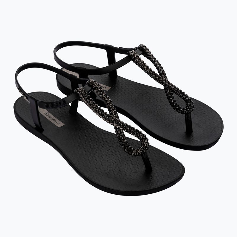 Sandali Ipanema Class Twist nero/grigio scuro da donna