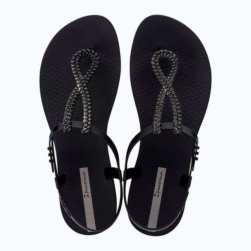 Sandali Ipanema Class Twist nero/grigio scuro da donna 2