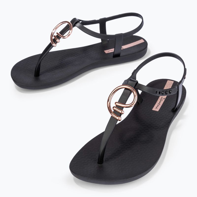 Sandali Ipanema Class da donna, neri/oro/rosa, alla moda 3