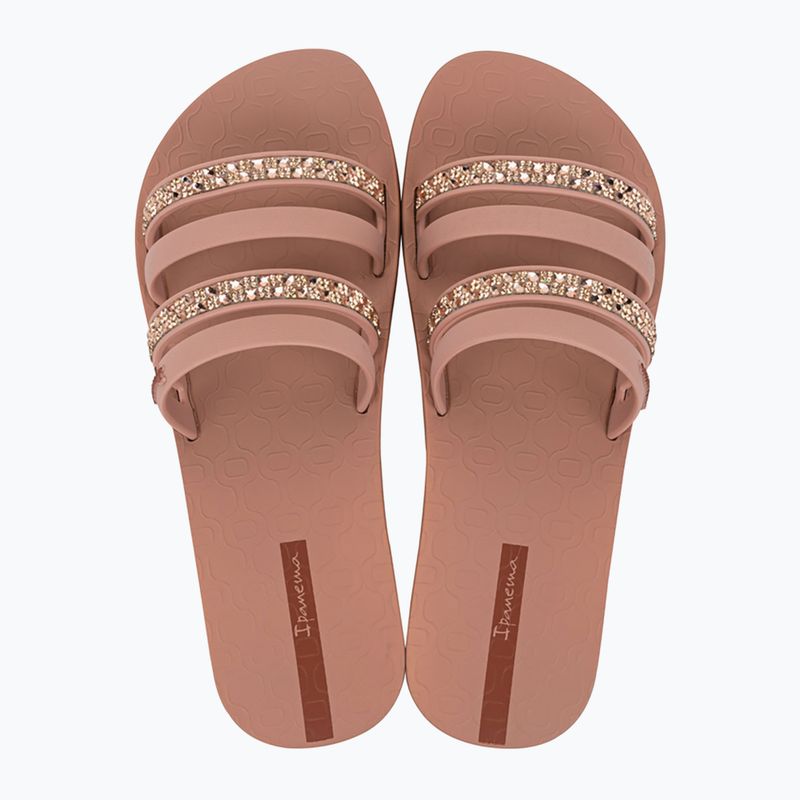 Ipanema Chic Slide rosa/marrone infradito da donna 2