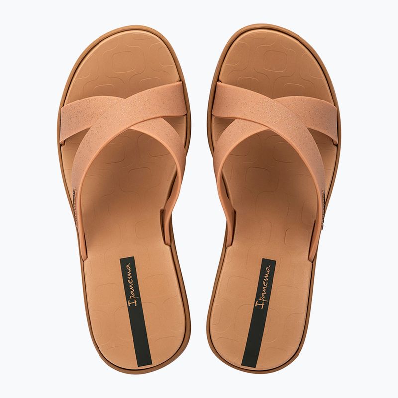 Infradito donna Ipanema High Fashion II Slide beige/glitter beige/verde 9