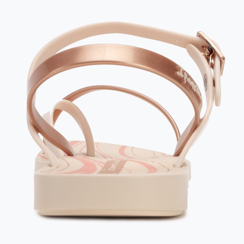 Sandali Ipanema Fashion VII beige/rosa metallizzato da donna 6