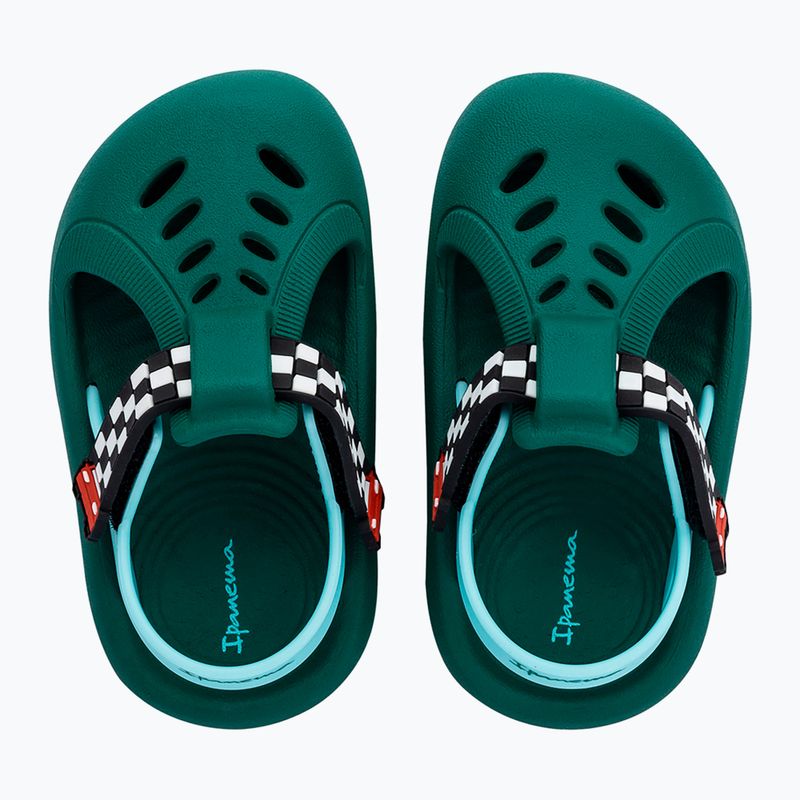 Sandali Ipanema Little Baby verde/blu 2