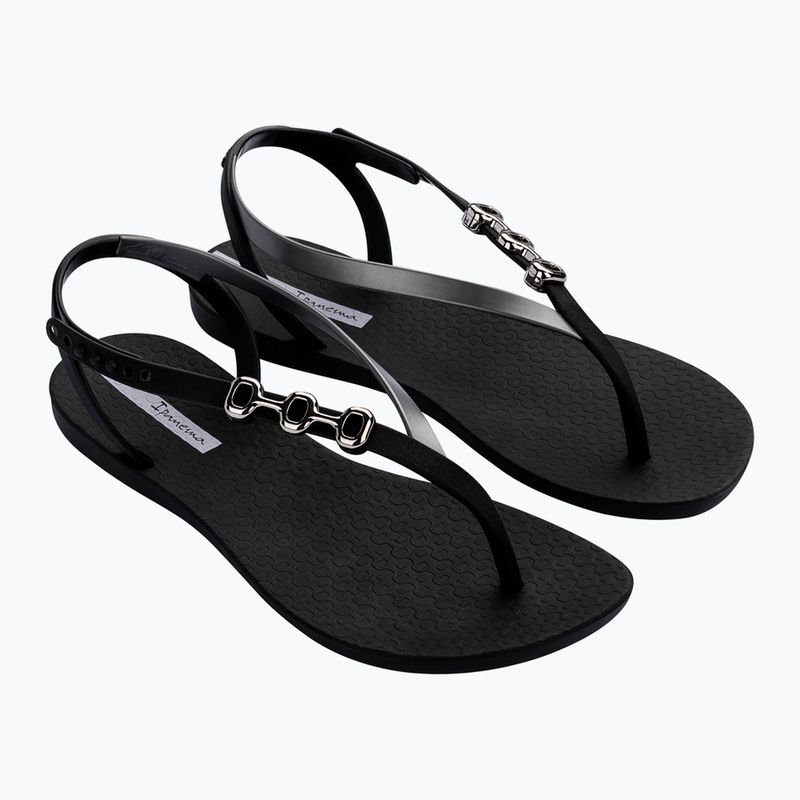 Sandalo Ipanema da donna Rio nero/argento
