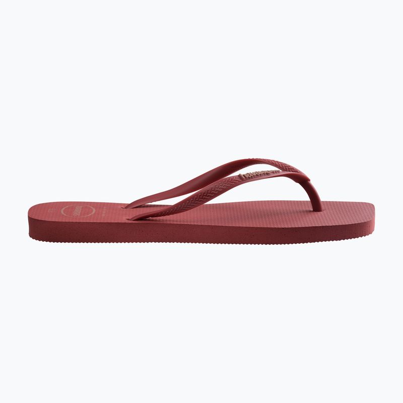 Infradito Havaianas Square Logo Donna Pop Up pau brasil 9