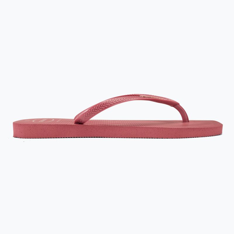 Infradito Havaianas Square Logo Donna Pop Up pau brasil 2